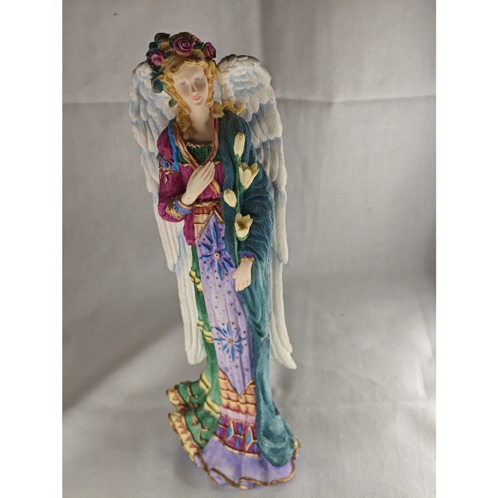 Lenox Resin Angel of Peace Figurine 1997 Multicolor 11in Angels of Life
